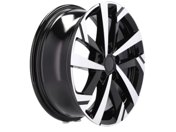 Jantes Look VW Torsby Polo VI 15x6 5X100 ET 40 57.1 (Preto Polido )