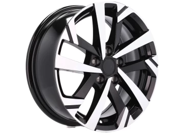 Jantes Look VW Torsby Polo VI 15x6 5X100 ET 40 57.1 (Preto Polido )