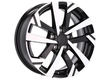 Jantes Look VW Torsby Polo VI 15x6 5X100 ET 40 57.1 (Preto Polido )