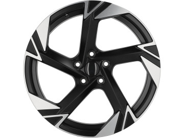 Jantes Look Volkswagen Arteon 18x7.5 5X112 ET 45 57.1 (Preto Polido Metade Matte)