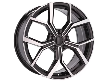 Jantes Look Volkswagen Bora 17x7.5 5X100 ET 45 57.1 (Preto Polido)