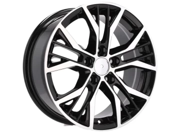 Jantes Look Volkswagen GTi Santiago 16x7 5X100 ET 45 57.1 (Preto Polido)