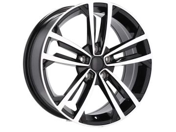 Jantes Look Volkswagen Golf 7  17x7.5 5X112 ET 45 57.1  (Preto Polido)