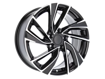 Jantes Look Volkswagen Golf 7 Gti 17x7 5X100 ET 39 57.1 (Preto Polido)