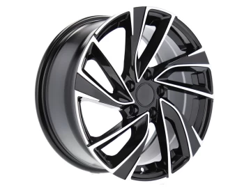 Jantes Look Volkswagen Golf 7 Gti 19x7.5 5X112 ET 45 57.1 (Preto Polido)