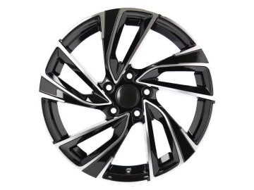 Jantes Look Volkswagen Golf 7 Gti 19x8 5X112 ET 45 57.1 (Preto Polido)