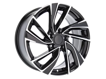 Jantes Look Volkswagen Golf 7 Gti 19x8 5X112 ET 45 57.1 (Preto Polido)