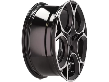 Jantes Look Volkswagen Golf GTI MK 8.5 18x7.5 5X112 ET 51 57.1 (Preto Polido)