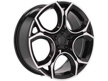Jantes Look Volkswagen Golf GTI MK 8.5 18x7.5 5X112 ET 51 57.1 (Preto Polido)