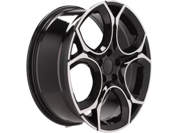 Jantes Look Volkswagen Golf GTI MK 8.5 18x7.5 5X112 ET 51 57.1 (Preto Polido)