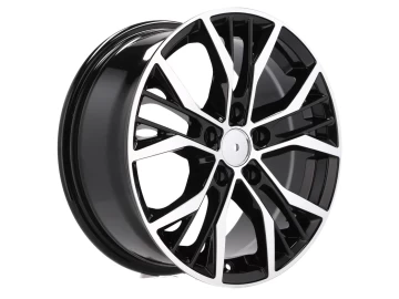 Jantes Look Volkswagen Golf Gti 19x8 5X112 ET 45 57.1 (Preto Polido)