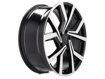 Jantes Look Volkswagen Golf Gti Clubsport 17x7 5X100 ET 45 57.1 (Preto Polido)