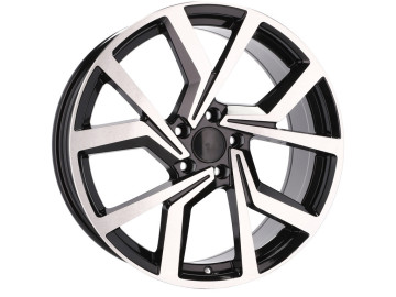 Jantes Look Volkswagen Golf Gti Clubsport 17x7 5X100 ET 45 57.1 (Preto Polido)