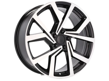 Jantes Look Volkswagen Golf Gti Clubsport 17x7 5X100 ET 45 57.1 (Preto Polido)