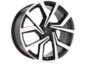 Jantes Look Volkswagen Golf Gti Clubsport 18x7.5 5X112 ET 45 57.1 (Preto Polido)