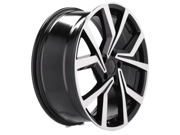 Jantes Look Volkswagen Golf Gti Clubsport 18x7.5 5X112 ET 45 57.1 (Preto Polido)