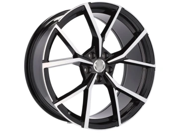 Jantes Look Volkswagen Golf R 16x7 5X100 ET 42 57.1 (Preto Polido)
