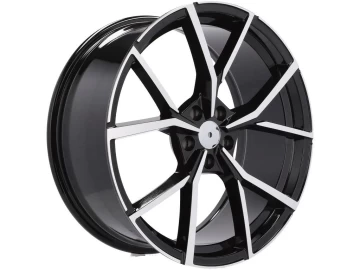 Jantes Look Volkswagen Golf R 17x7.5 5X112 ET 45 57.1 (Preto Polido)