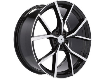 Jantes Look Volkswagen Golf R 20x8.5 5X112 ET 38 57.1 (Preto Polido)