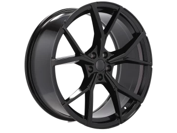 Jantes Look Volkswagen Golf R 22x9.5 5X112 ET 31 66.5 (Preto)