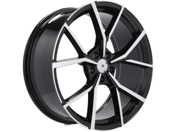 Jantes Look Volkswagen Golf R Mk7.5 19x8 5X112 ET 45 57.1 (Preto Polido)