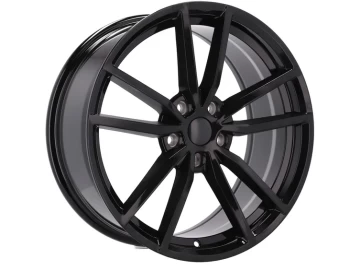 Jantes Look Volkswagen Golf R Pretoria 18x7.5 5X112 ET 51 57.1 (Preto Metade Matte)