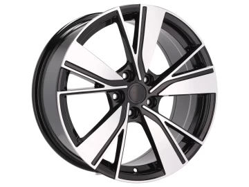 Jantes Look Volkswagen Golf VIII 8 GTE  18x8 5X112 ET 45 57.1 (Preto Polido)