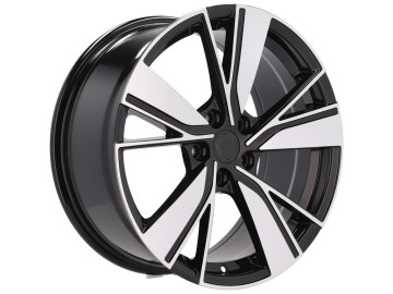 Jantes Look Volkswagen Golf VIII 8 GTE  18x8 5X112 ET 45 57.1 (Preto Polido)