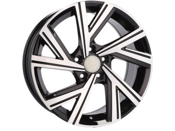 Jantes Look Volkswagen Golf  VIII R 17x7.5  5X100  ET  45  57.1 (Preto Polido)