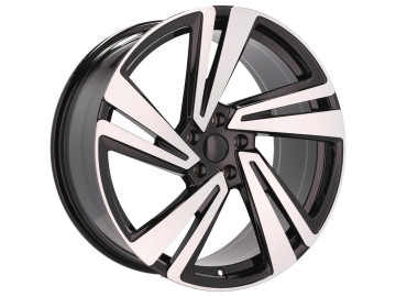 Jantes Look Volkswagen Touareg Nevada R-Line 19x8 5X112 ET 28 66.6 (Preto Polido)