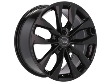 Jantes Look Volkswagen Passat 16x6.5 5X100 ET 45 57.1 (Preto Metade Matte)