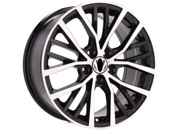 Jantes Look Volkswagen Polo GT 17x7.5 5X112 ET 45 57.1 (Preto Polido)