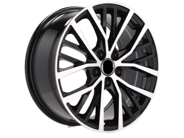 Jantes Look Volkswagen Polo GTI 17x7.5 5X100 ET 45 57.1 (Preto Polido)