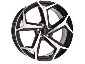 Jantes Look Volkswagen Polo GTI 17x7.5 5X112 ET 41 57.1 (Preto Polido)