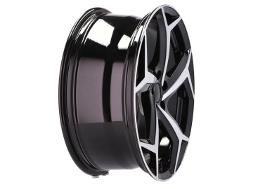 Jantes Look Volkswagen Polo GTI 17x7.5 5X112 ET 41 57.1 (Preto Polido)