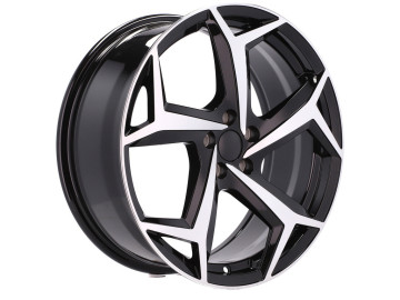 Jantes Look Volkswagen Polo GTI 17x7.5 5X112 ET 41 57.1 (Preto Polido)