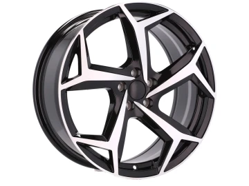 Jantes Look Volkswagen Polo GTI 17x7.5 5X112 ET 41 57.1 (Preto Polido)