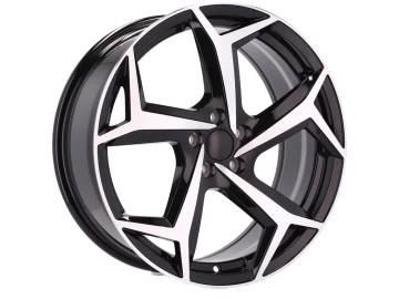 Jantes Look Volkswagen Polo R 14x6 5X100 ET 35 57.1 (Preto Polido)