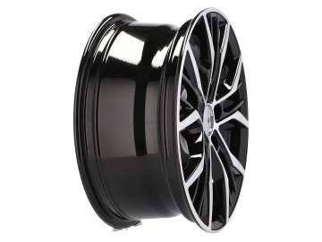 Jantes Look Volkswagen Santiago 17x7.5 5X100 ET 40 57.1 (Preto Polido)