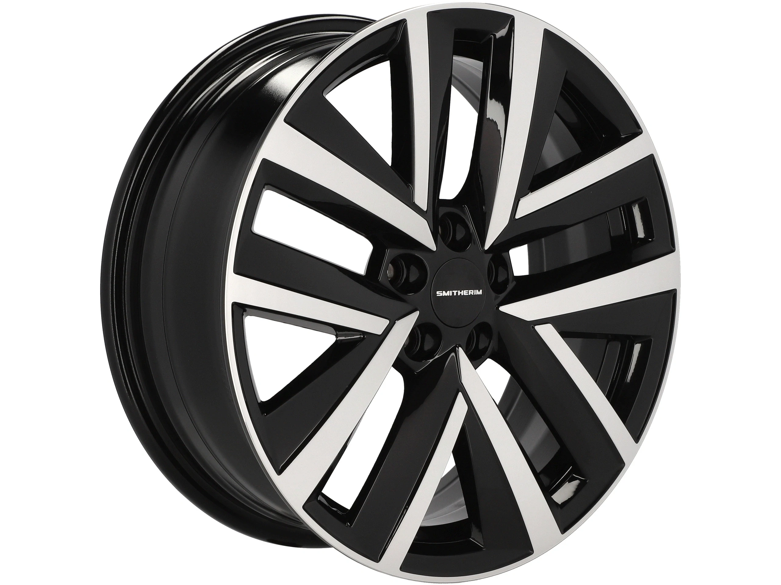 Jantes Look Volkswagen T-Cross 17x6.5 5X100 ET 34 57.1 (Preto Polido)