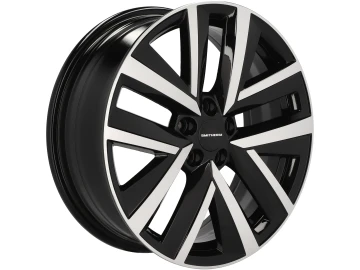 Jantes Look Volkswagen T-Cross 17x6.5 5X100 ET 34 57.1 (Preto Polido)