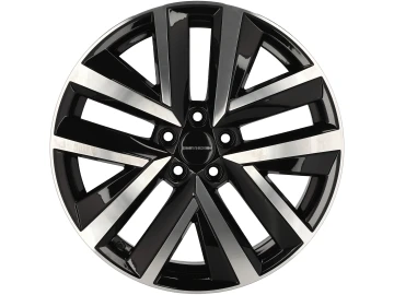 Jantes Look Volkswagen T-Cross 17x6.5 5X100 ET 34 57.1 (Preto Polido)