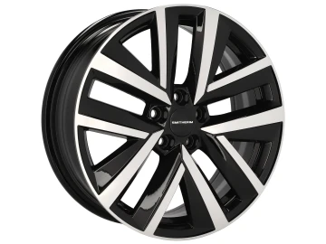Jantes Look Volkswagen T-Cross 17x6.5 5X100 ET 34 57.1 (Preto Polido)
