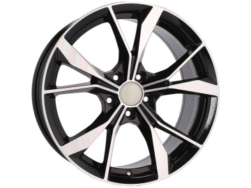 Jantes Look Volkswagen Tiguan Misano 20x8 5X112 ET 41 57.1 (Preto Polido)