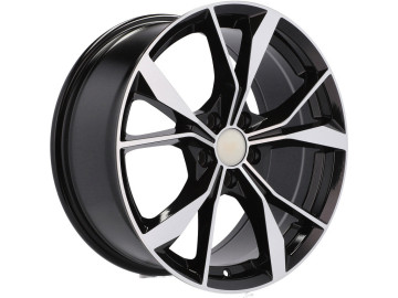 Jantes Look Volkswagen Tiguan Misano 20x8 5X112 ET 41 57.1 (Preto Polido)