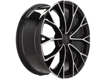 Jantes Look Volkswagen Warmenau 18x7.5 5X112 ET 51 57.1 (Preto Polido)