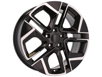 Jantes Look Volkswagen York 17x7.5 5X112 ET 51 57.1 (Preto Polido)