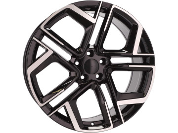 Jantes Look Volkswagen York 17x7.5 5X112 ET 51 57.1 (Preto Polido)