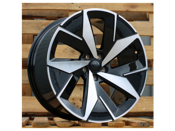 Jantes Look Volkswagen Ystad 20x8 5X112 ET 45 57.1 (Preto Polido)