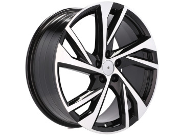 Jantes Look Volvo 17x7.5 5X108 ET 40.5 63.3 (Preto Polido)